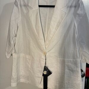 Summer Minaself Linen Blazer size M
